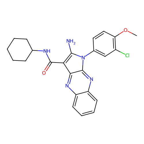 C24H24ClN5O2 structure