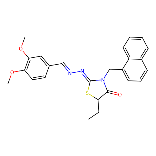 C25H25N3O3S structure