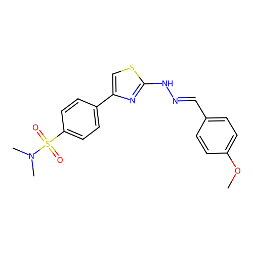 C19H20N4O3S2 structure