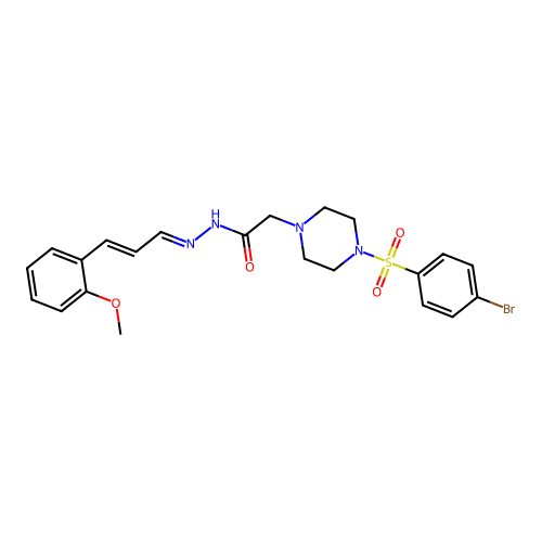 C22H25BrN4O4S structure