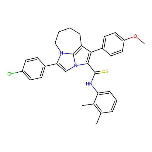 C32H30ClN3OS structure