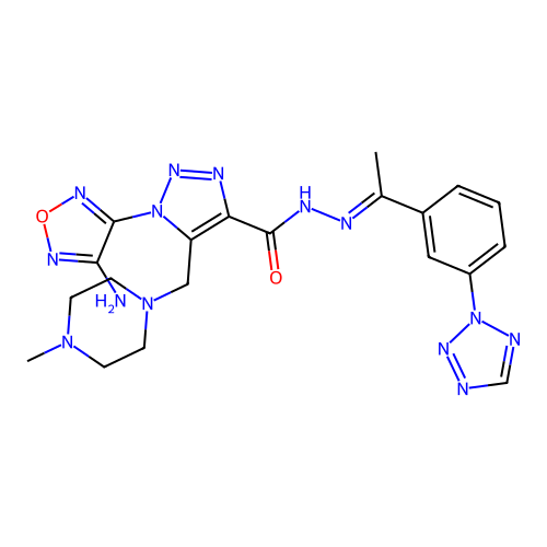 C20H24N14O2 structure