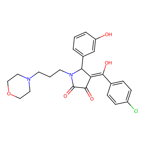 C24H25ClN2O5 structure