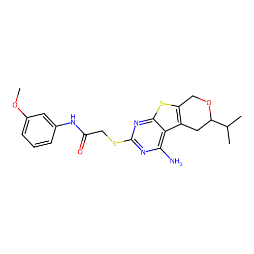 C21H24N4O3S2 structure
