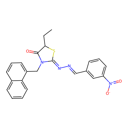 C23H20N4O3S structure