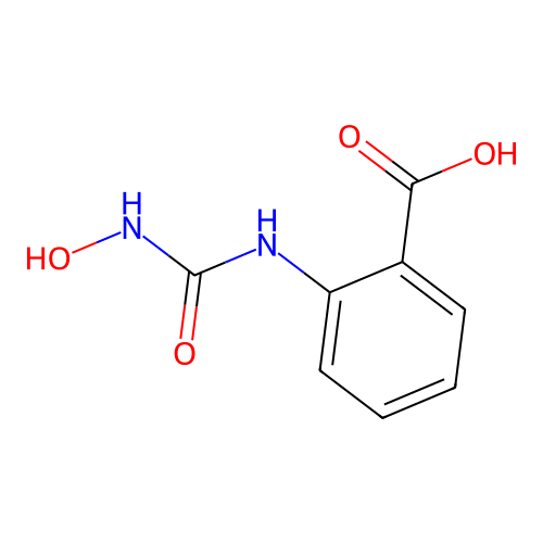 2-(Hydroxycarbamoylamino)benzoic acid structure