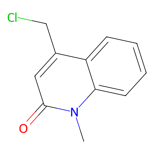 4-Chloromethyl-1-methylquinolin-2(1h)-one structure