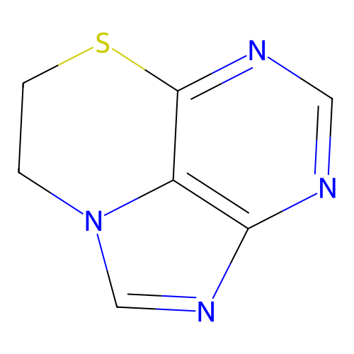 9-Thia-1,3,5,7-tetrazatricyclo[6.3.1.04,12]dodeca-2,4(12),5,7-tetraene structure