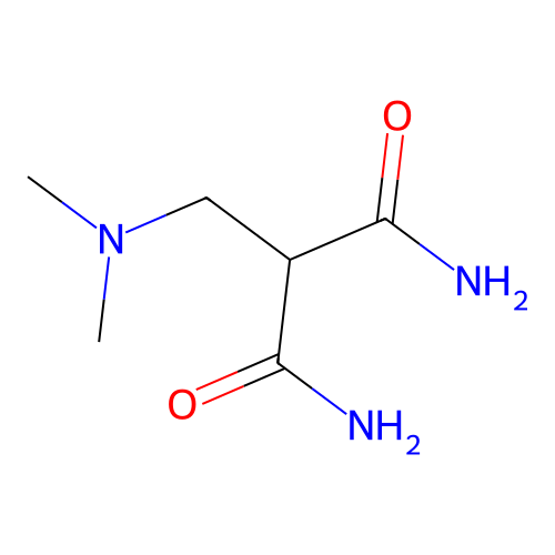 2-[(Dimethylamino)methyl]propanediamide structure