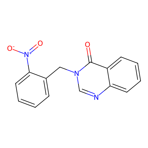 3-(2-Nitrobenzyl)-4(3H)-quinazolinone structure