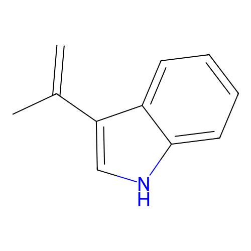 3-prop-1-en-2-yl-1H-indole structure