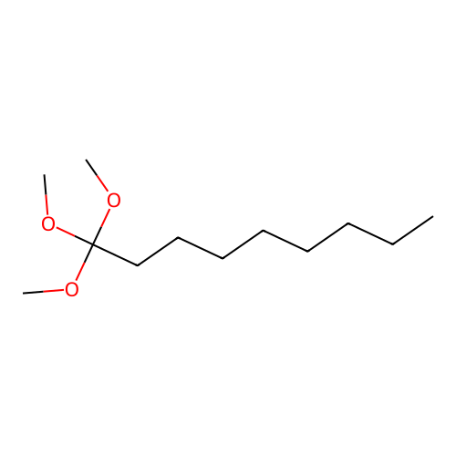 1,1,1-Trimethoxynonane structure