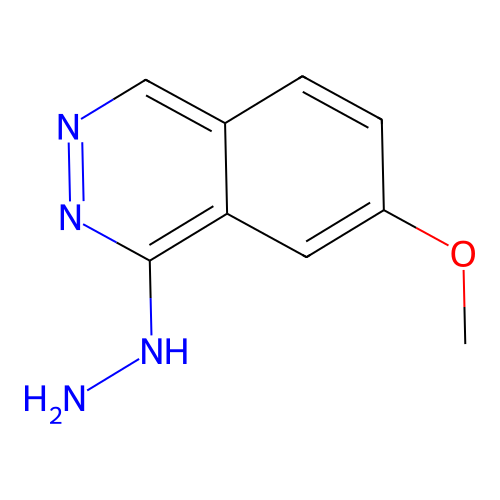 (7-Methoxyphthalazin-1-yl)hydrazine structure