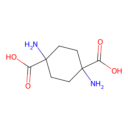 1,4-二氨基环己烷-1,4-二甲酸 structure