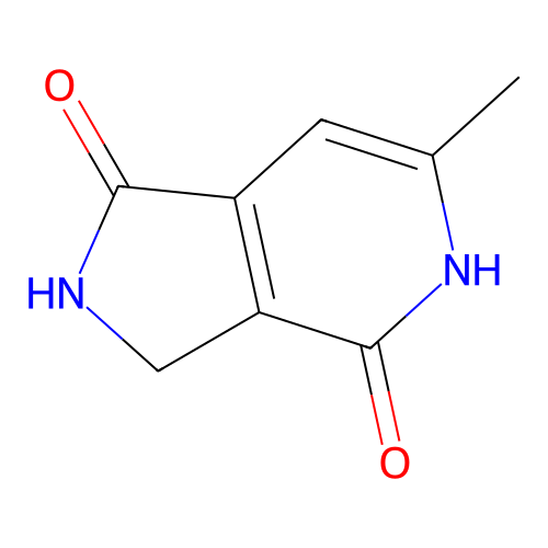 6-methyl-3,5-dihydro-2H-pyrrolo[3,4-c]pyridine-1,4-dione structure