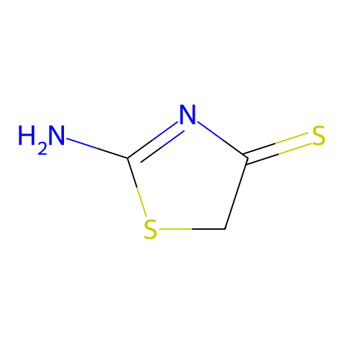 2-Iminothiazolidin-4-thione structure