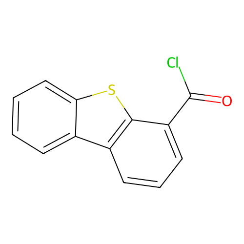 二苯并噻吩-4-甲酰氯 structure
