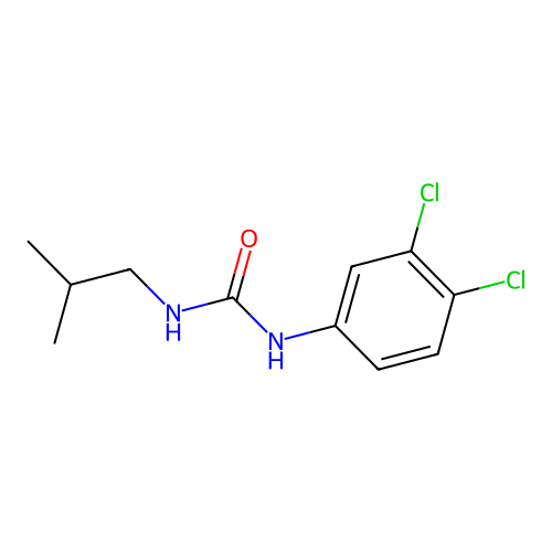 1-(3,4-Dichlorophenyl)-3-isobutylurea structure