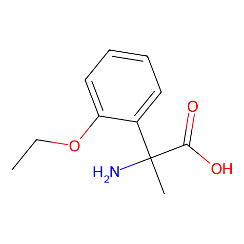 2-Amino-2-(2-ethoxyphenyl)propanoic acid structure
