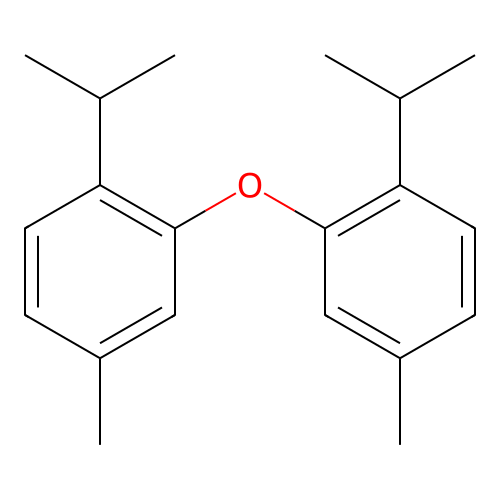 Thymyl ether structure