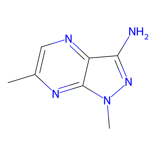 1,6-二甲基-1H-吡唑并[3,4-b]吡嗪-3-胺 structure