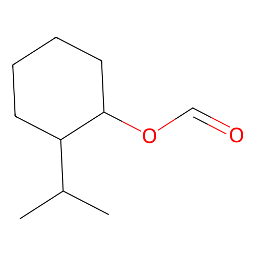 (2-Propan-2-ylcyclohexyl) formate structure