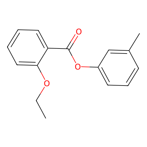 3-Methylphenyl 2-ethoxybenzoate structure