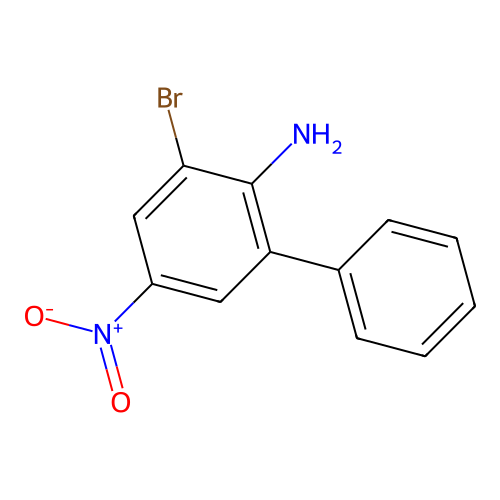 2-Bromo-4-nitro-6-phenylaniline structure