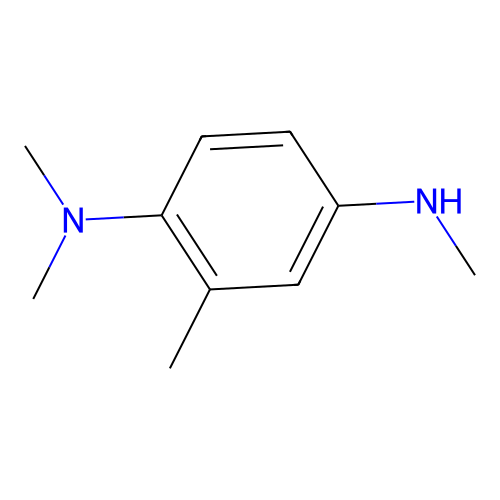N,N,N',N''-tetramethyl-p-phenylenediamine structure