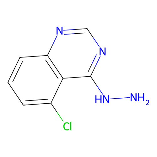 5-Chloro-4-hydrazinoquinazoline structure