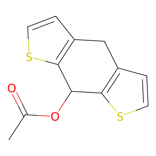 4,8-Dihydrothieno[3,2-f][1]benzothiol-8-yl acetate structure