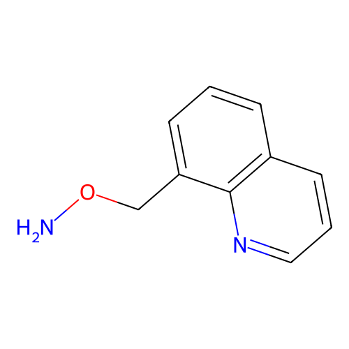 O-(喹啉-8-基甲基)羟胺 structure