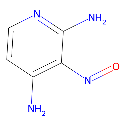 3-Nitrosopyridine-2,4-diamine structure
