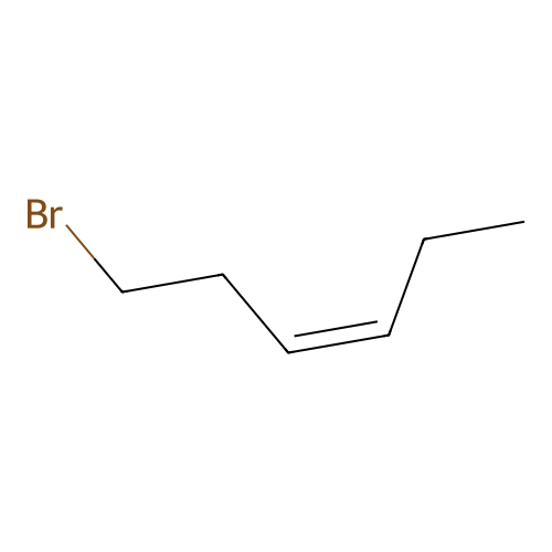 3-Hexene, 1-bromo-, (3Z)- structure