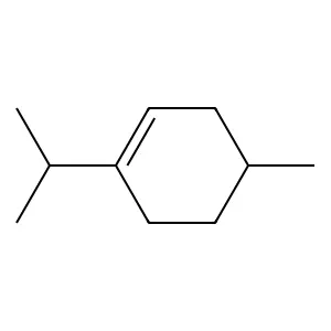 Cyclohexene, 4-methyl-1-(1-methylethyl)- structure