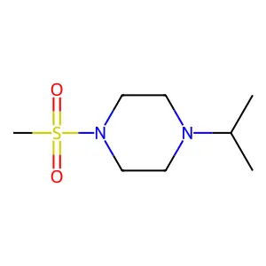 1-Isopropyl-4-(methylsulfonyl)piperazine structure