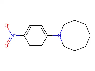 1-(4-Nitrophenyl)azocane structure