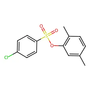 2,5-Dimethylphenyl 4-chlorobenzenesulfonate structure