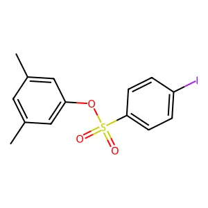 3,5-Dimethylphenyl 4-iodobenzenesulfonate structure