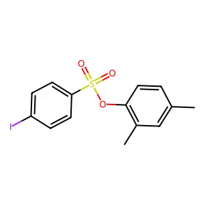 2,4-Dimethylphenyl 4-iodobenzenesulfonate structure