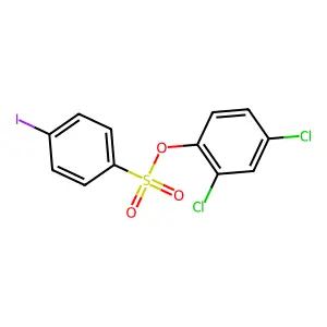 2,4-Dichlorophenyl 4-iodobenzenesulfonate structure
