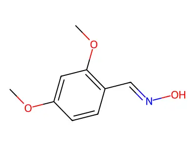 2,4-Dimethoxybenzaldoxime structure