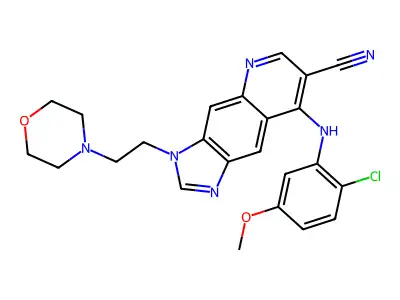 Anilinoimidazo[4,5-g]quinoline 20a structure
