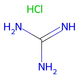 盐酸胍 structure