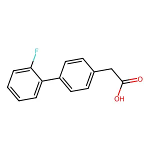 2'-氟-4-联苯乙酸 structure