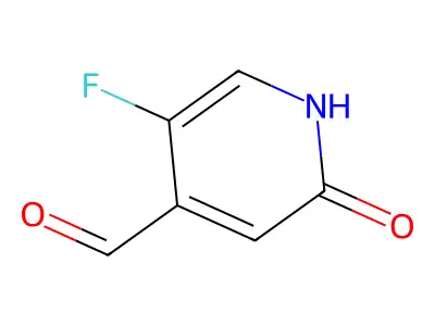 5-Fluoro-2-oxo-1,2-dihydropyridine-4-carbaldehyde structure