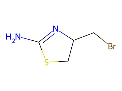 4-(Bromomethyl)-4,5-dihydrothiazol-2-amine structure