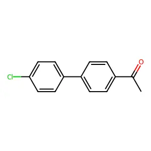 4-Acetyl-4'-chlorobiphenyl structure