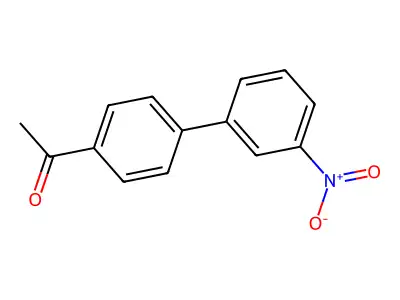 1-(3'-Nitro[1,1'-biphenyl]-4-yl)ethan-1-one structure
