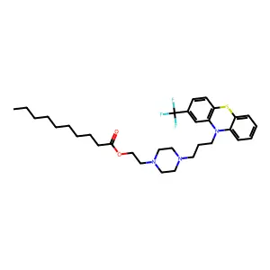 氟奋乃静癸酸酯 structure